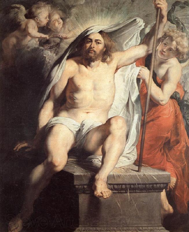 Peter Paul Rubens Christ Risen Norge oil painting art